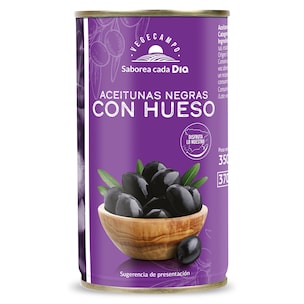 aceitunas negras con hueso 185 g