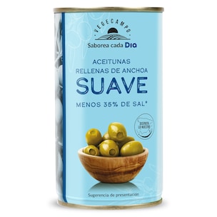 aceitunas rellenas de anchoa suave 150 g