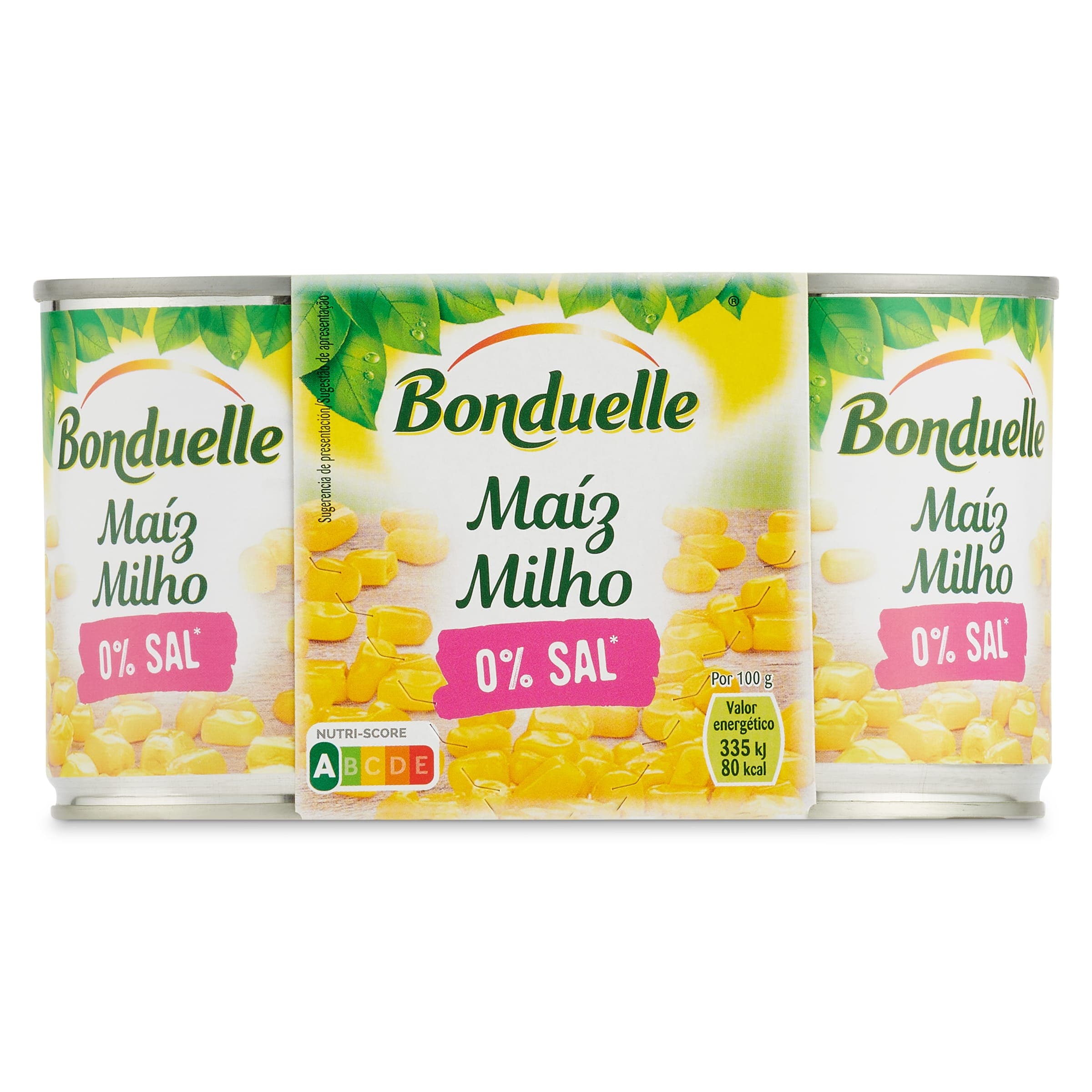 Maíz 0% sal Bonduelle 2 x 140 g