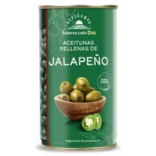 Aceitunas rellenas de jalapeño Vegecampo de Dia lata 150 g