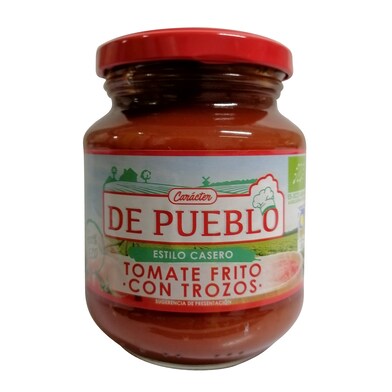 Tomate frito con trozos estilo casero eco De pueblo bote 290 g-0 Tomate frito con trozos estilo casero eco De pueblo bote 290 g-0