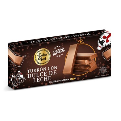 Turrón con dulce de leche Dulce Noel Dia caja 150 g-0
