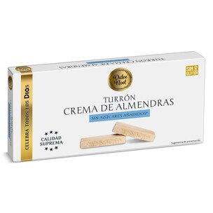 Turrón de crema de almendras sin azúcares añadidos Dia Dulce Noel 150 g