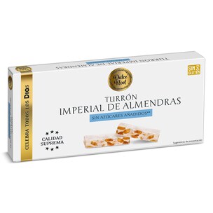 Turrón imperial de almendras sin azúcares añadidos Dia Dulce Noel 150 g