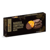 Naranja confitada con chocolate negro Temptation caja 150 g
