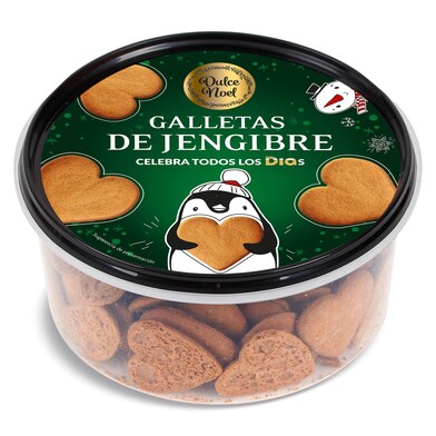 Galletas de jengibre Dulce Noel Dia caja 300 g-0 Galletas de jengibre Dulce Noel Dia caja 300 g-0