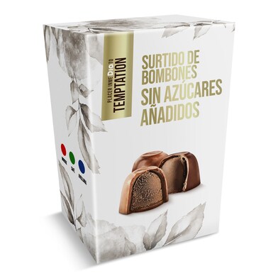 Bombones surtidos sin azúcar Temptation de Dia caja 200 g-0 Bombones surtidos sin azúcar Temptation de Dia caja 200 g-0