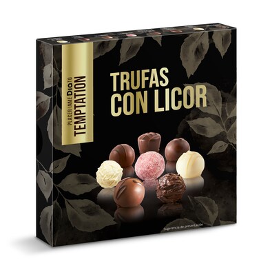 Trufas con licor Temptation de Dia caja 200 g-0