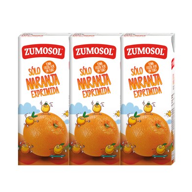 Zumo de naranja exprimida Zumosol brik 600 ml-0 Zumo de naranja exprimida Zumosol brik 600 ml-0