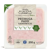 Pechuga de pavo sándwich Nuestra Alacena sobre 250 g
