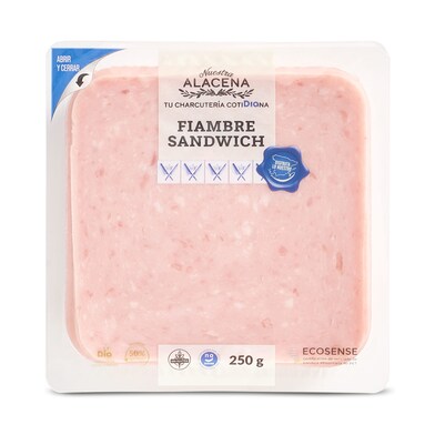 Fiambre sándwich Nuestra Alacena sobre 250 g-0