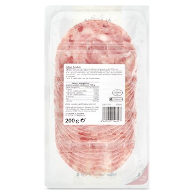 Cabeza de jabalí Nuestra Alacena sobre 200 g-1 Cabeza de jabalí Nuestra Alacena sobre 200 g-1
