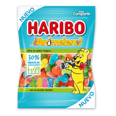 Golosinas animaland Haribo bolsa 150 g-0 Golosinas animaland Haribo bolsa 150 g-0