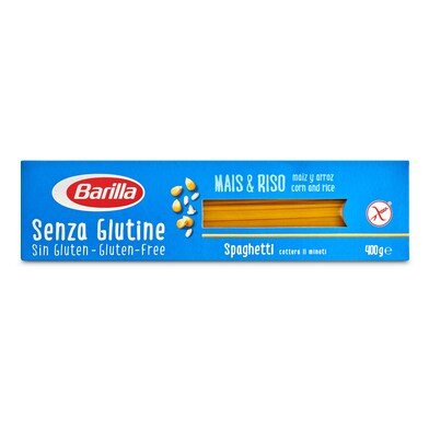 Espagueti nº 5 sin gluten Barilla caja 400 g-1