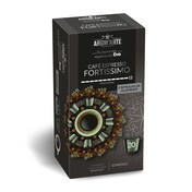 Café en cápsulas espresso fortissimo Arom'arte caja 20 unidades