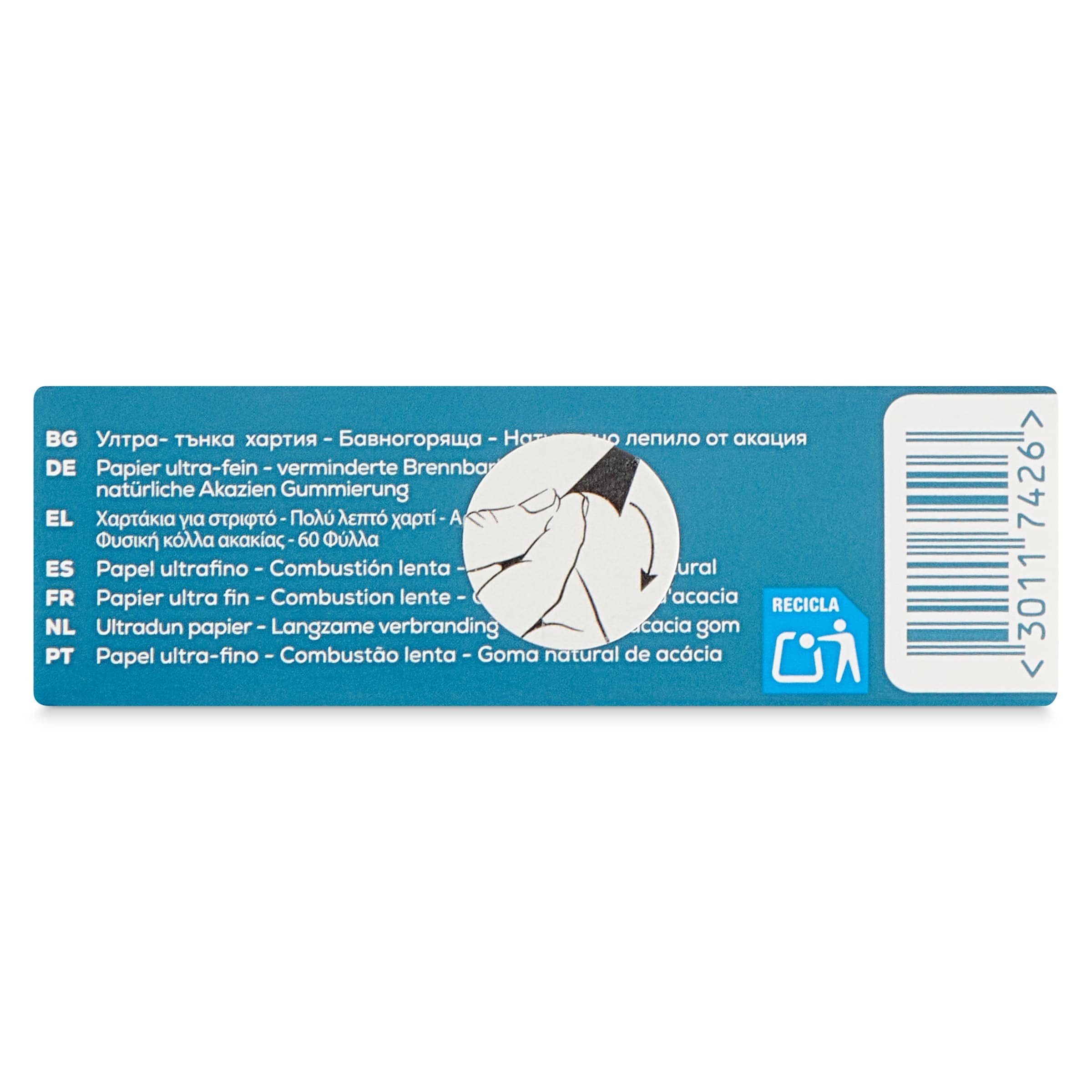 Papel de fumar azul X-pert 60 unidades