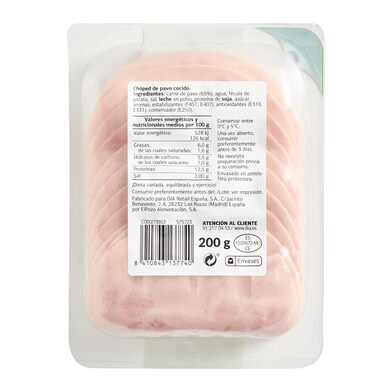 Chopped de pavo Nuestra Alacena sobre 200 g-1 Chopped de pavo Nuestra Alacena sobre 200 g-1