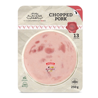 Chopped pork NUESTRA ALACENA  SOBRE 250 GR-0