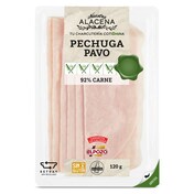 Pechuga de pavo 92% carne Nuestra Alacena de Dia sobre 120 g