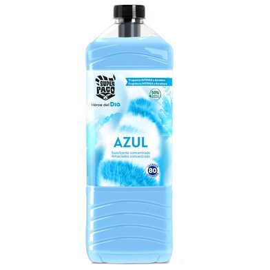 Suavizante concentrado azul SUPER PACO BOTELLA 80 LV-1 Suavizante concentrado azul SUPER PACO BOTELLA 80 LV-1