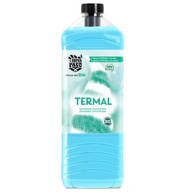Suavizante concentrado termal Super Paco de Dia botella 80 lavados-0 Suavizante concentrado termal Super Paco de Dia botella 80 lavados-0