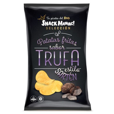 Patatas fritas sabor trufa Snack Maniac de Dia bolsa 130 g-0