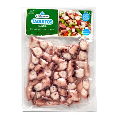 Taquitos de potón especial aliños Embumar bolsa 125 g-0 Taquitos de potón especial aliños Embumar bolsa 125 g-0