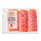 Jamón de cebo ibérico 50% Nuestra Alacena bandeja 90 g