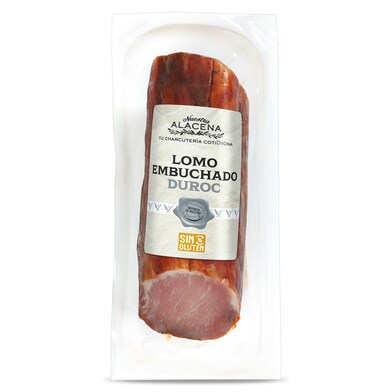 Lomo embuchado duroc en taco Nuestra Alacena de Dia bolsa 300 g-0 Lomo embuchado duroc en taco Nuestra Alacena de Dia bolsa 300 g-0