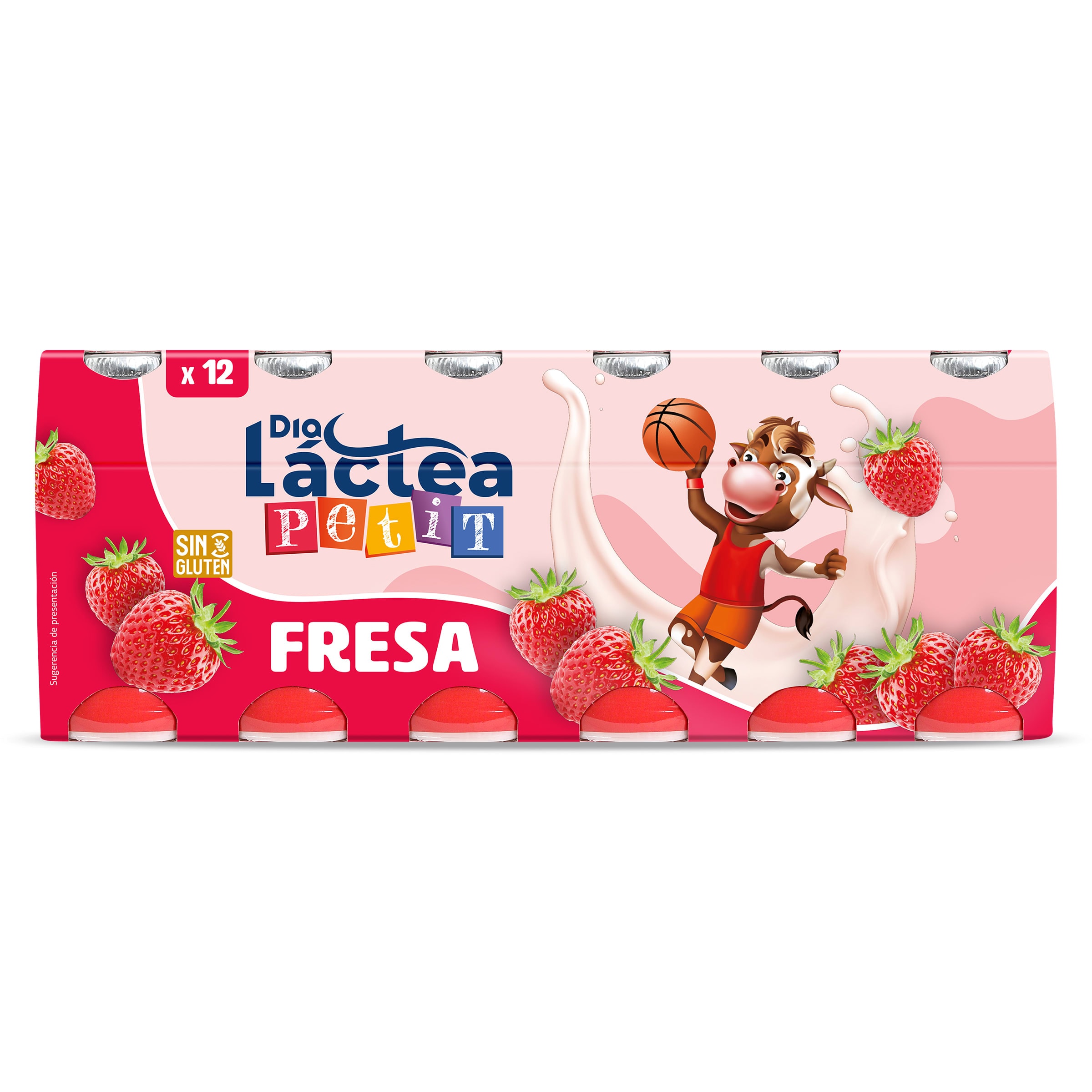 Bebida de fresa Dia Láctea 12 x 100 g