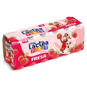 Yogur de fresa líquido Dia Láctea pack 12 x 100 g