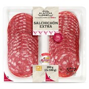 Salchichón extra Nuestra Alacena bandeja 2 x 100 g