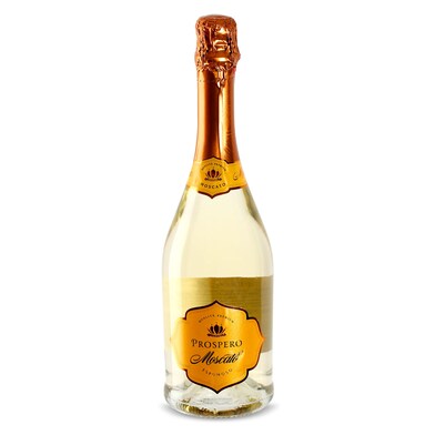 Vino blanco espumoso moscato Prospero botella 75 cl-0