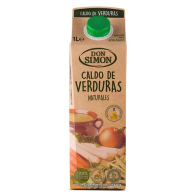 Caldo de verduras Don Simón brik 1 l-0 Caldo de verduras Don Simón brik 1 l-0