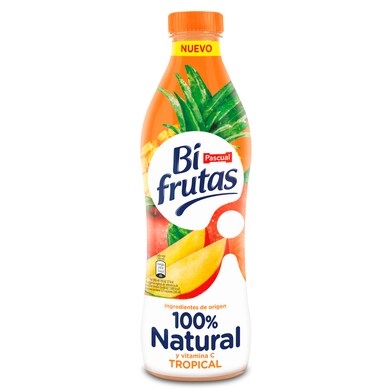 Bebida de zumo con leche tropical natural Pascual Bifrutas botella 750 ml-0 Bebida de zumo con leche tropical natural Pascual Bifrutas botella 750 ml-0