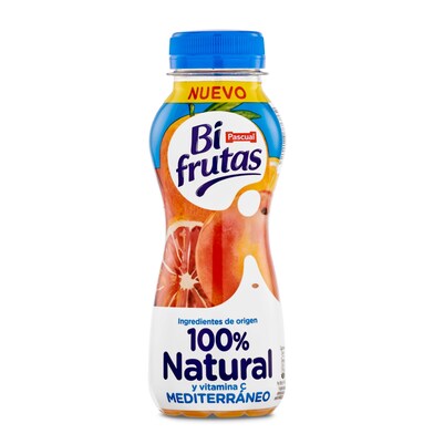 Bebida con leche mediterráneo natural Pascual Bifrutas botella 240 ml-0