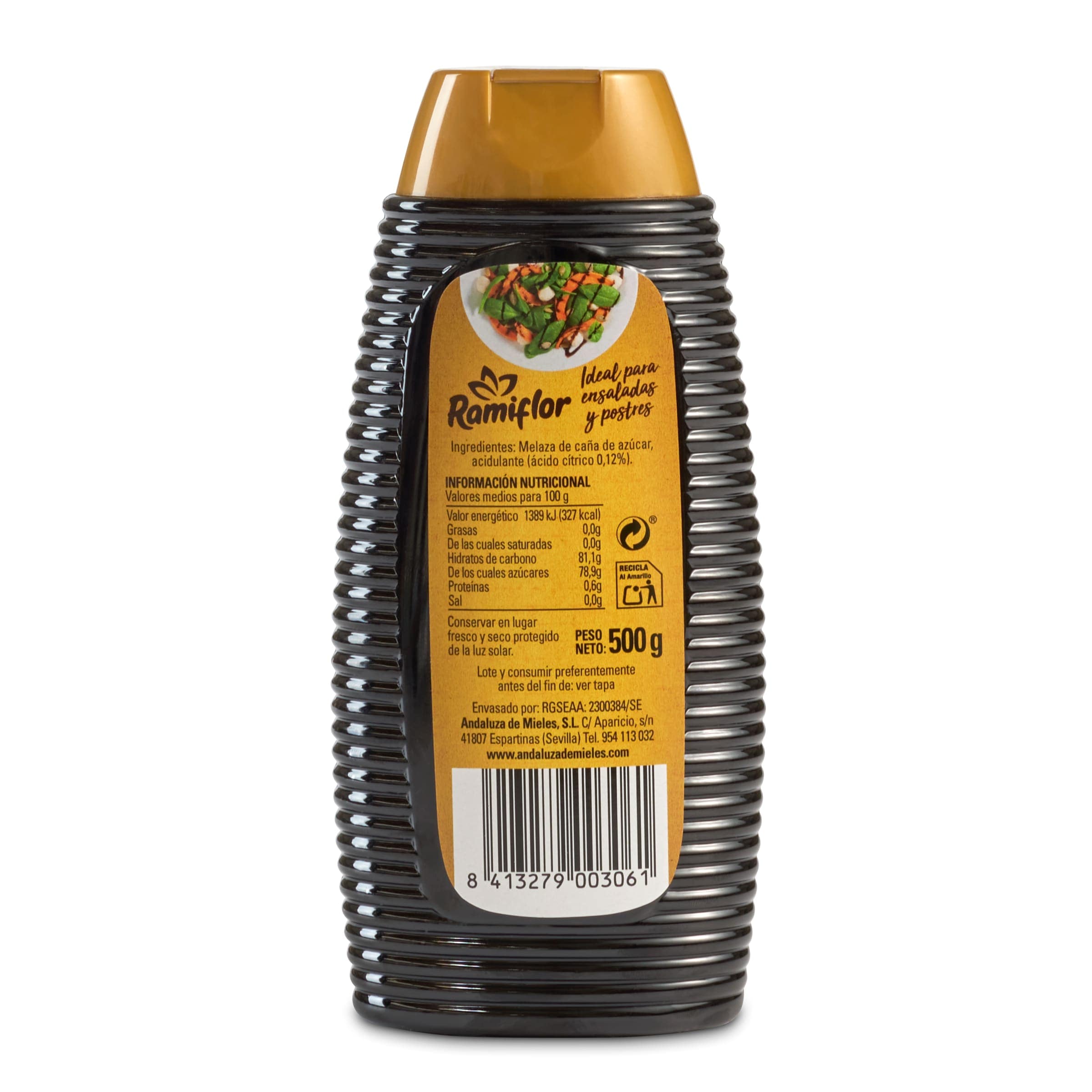 Sirope de caña antigoteo Ramiflor 500 g