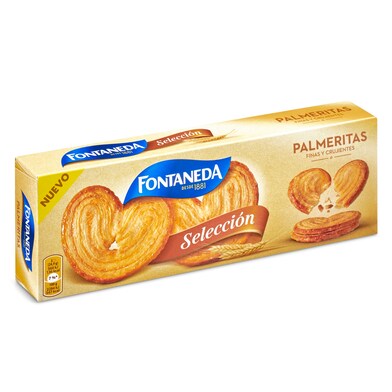 Palmeritas de hojaldre Fontaneda caja 100 g-0