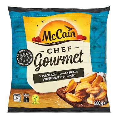 Patatas fritas con piel McCain Chef Gourmet bolsa 500 g-0
