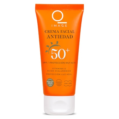Crema solar facial anti edad spf 50+ Imaqe tubo 50 ml-0
