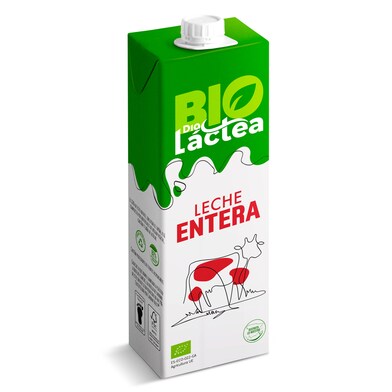 Leche entera ecológica Dia Láctea brik 1 l-0