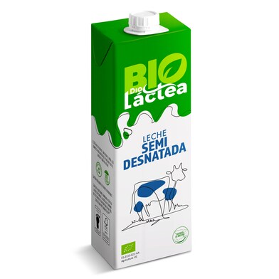Leche semidesnatada ecológica Dia Láctea brik 1 l-0 Leche semidesnatada ecológica Dia Láctea brik 1 l-0
