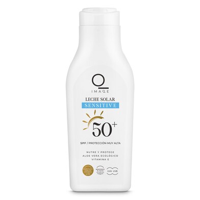 Leche solar sensitive spf 50+ Imaqe de Dia bote 250 ml-0