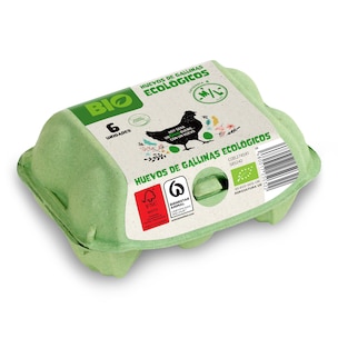 huevos ecologicos grandesmedianos ml 6 unidades