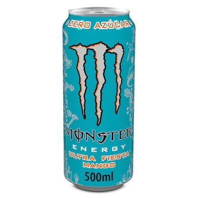 Bebida energética ultra fiesta mango Monster lata 500 ml-0