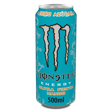 Bebida energética ultra fiesta mango Monster lata 500 ml-0