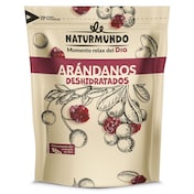 Arándanos rojos deshidratados Naturmundo bolsa 150 g