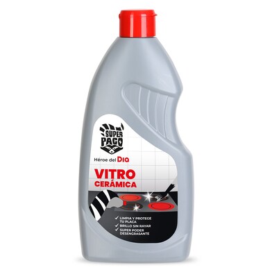 Limpiador de vitrocerámica en crema Super Paco de Dia botella 500 ml-0 Limpiador de vitrocerámica en crema Super Paco de Dia botella 500 ml-0