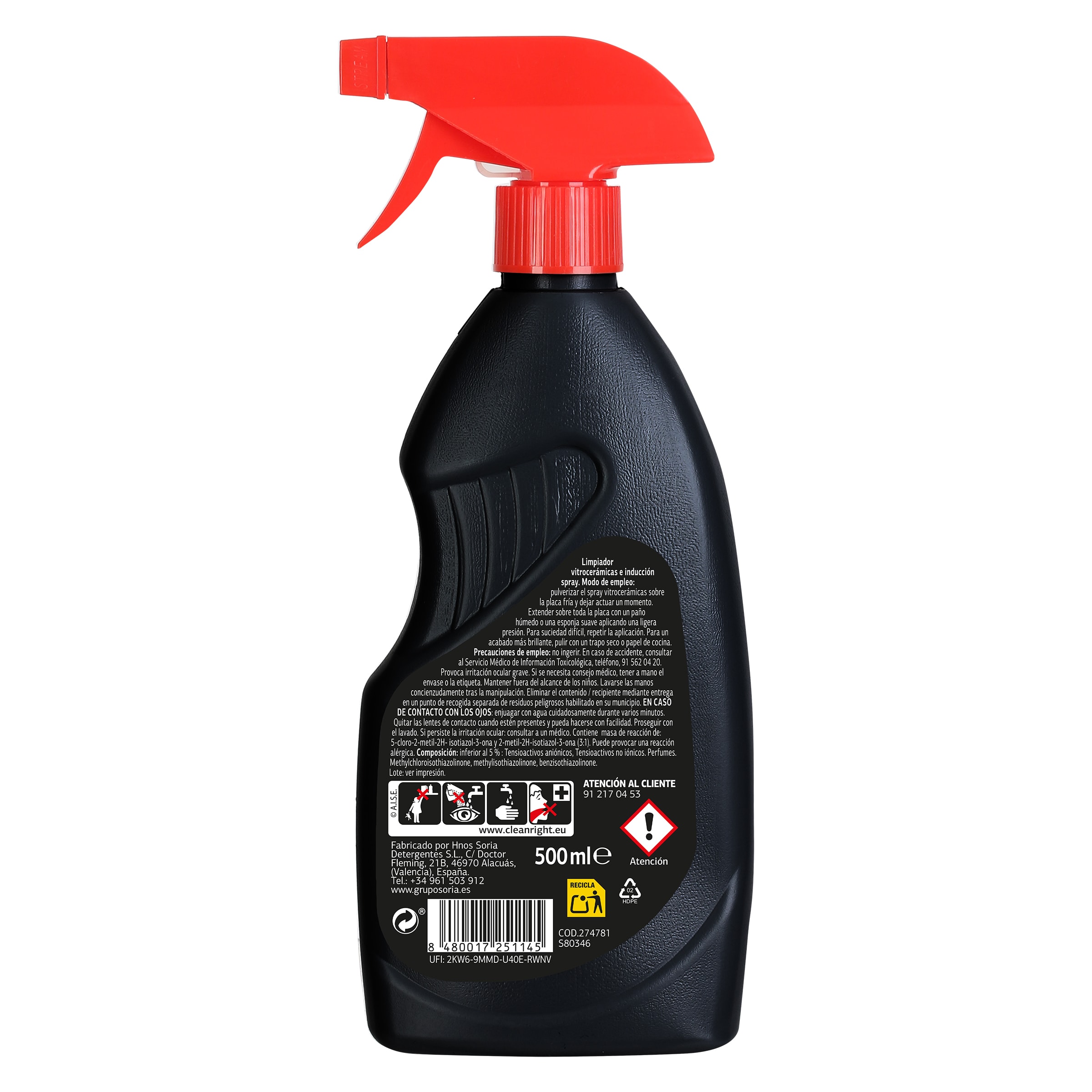 Limpiador de vitrocerámica Dia Super Paco 500 ml