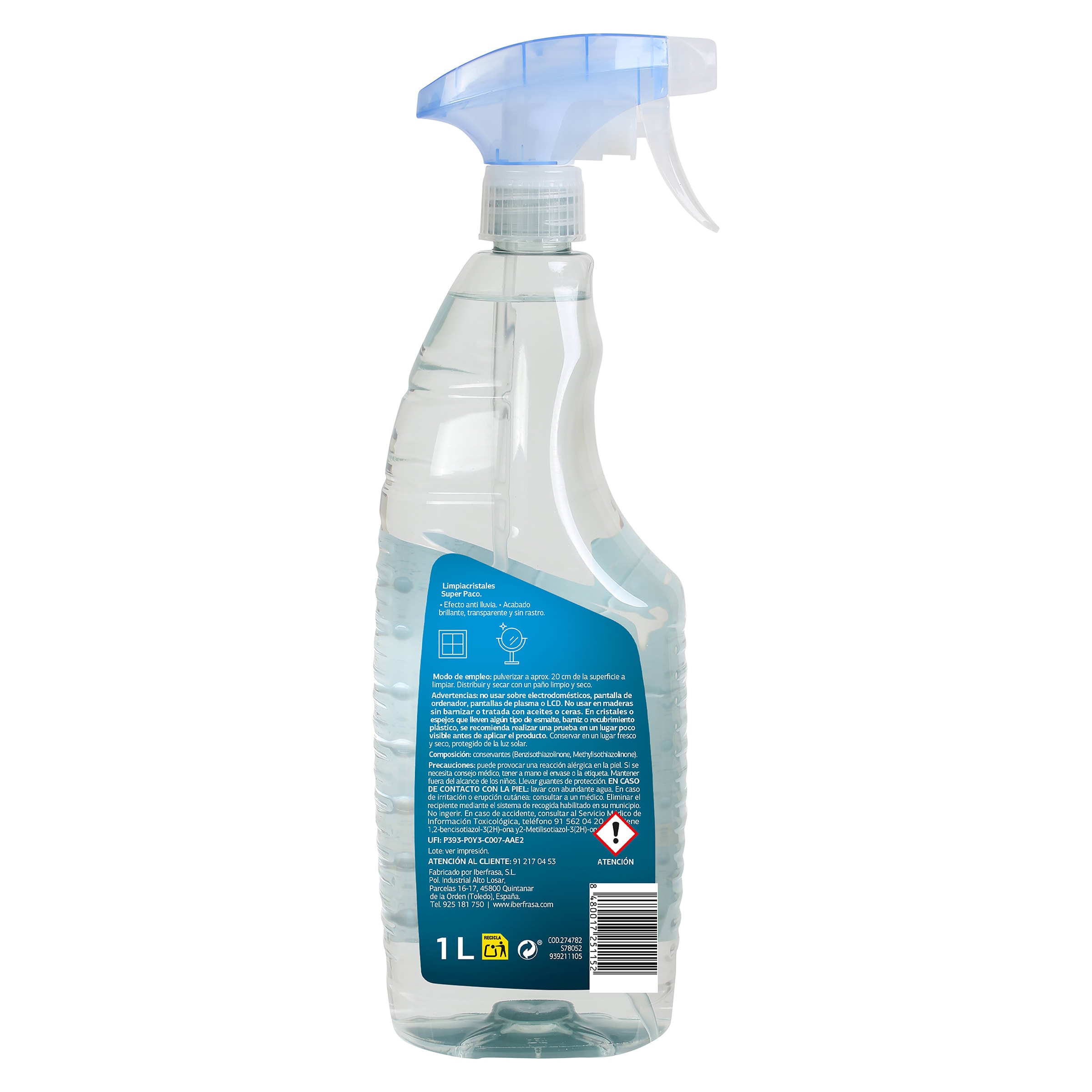 Limpiacristales Dia Super Paco 1 L